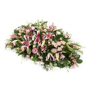 Pink Casket -Coffin Spray