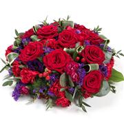 Red Rose &amp; Purple Posy Pad