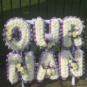 OUR NAN 2 Tier Funeral Tribute