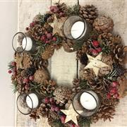 Natural Advent Wreath