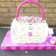 Bespoke Floral Handbag Funeral Tribute
