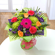 Vibrant hand-tied Bouquet