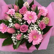 A Pretty in Pink Bouquet