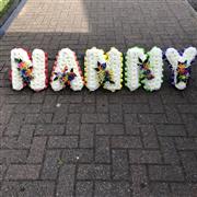 Rainbow Nanny Lettering Tribute SINGLE COLOURS