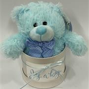 Blue Teddy New Baby Boy