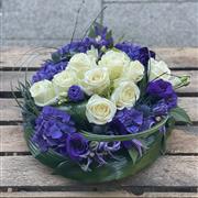 Purple and White Posy 