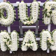 Our Nan Two Tier Funeral Tribute