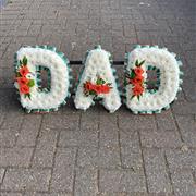 Irish Colours Dad Funeral Letters