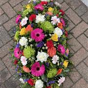 Colourful Funeral Spray