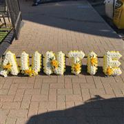 Auntie floral tribute