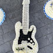 Electric Guitar Funeral Flowers