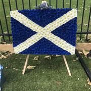 Scottish flag on Stand 