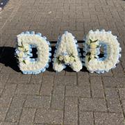 Pale Blue and White Dad Tribute