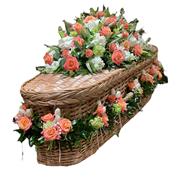 Luxury coffin Flowers