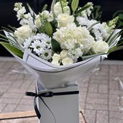 Beautiful White Sympathy Bouquet