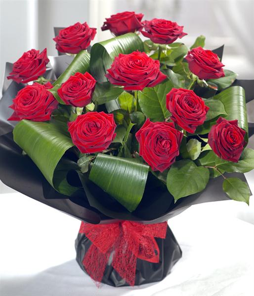 Valentine's Day 36 Red Roses Bouquet