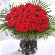21 Red Roses Valentine's Day Debbie Western Flowers London