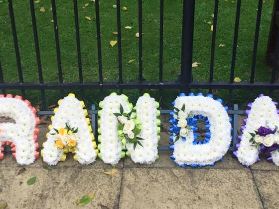 Rainbow Grandad - Funeral Flowers Rotherhithe