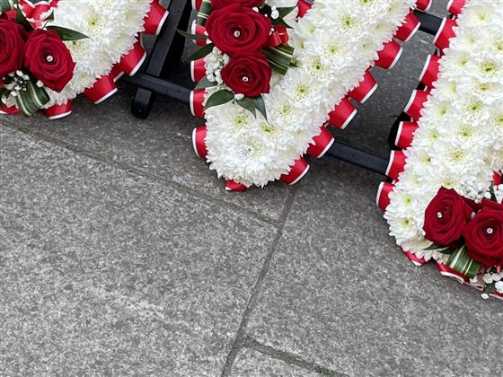 Loved Funeral Lettering